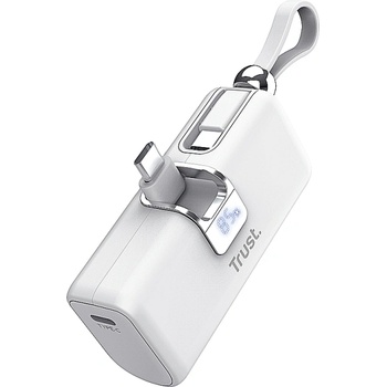 Trust Pacto 5000 mAh Pocket Powerbank White (26105)