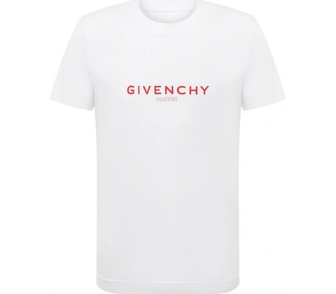Givenchy Reverse White tričko bílá