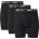 Nike Мъжки боксерки Nike 3 Pack Long Boxers Mens - Black