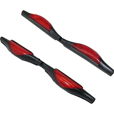 AUTOMAX Odrazky na dveře červené – Hledejceny.cz