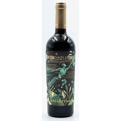 Katarzyna Estate Contemplations Malbec x Merlot červená 2023 14,5% 0,75 l (čistá fľaša)