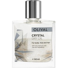 Olival Crystal multifunkční suchý olej se třpytkami na obličej, tělo a vlasy 50 ml