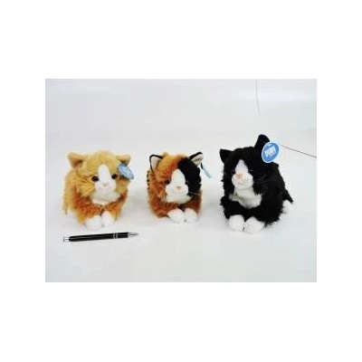 Dubi *AST. PLUSH cat, 23 cm, 4 col