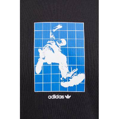 adidas Originals Памучна тениска adidas Originals GRFX Tee в черно с принт IY2080 (IY2080)