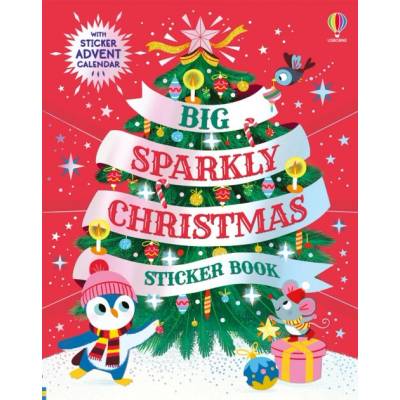 Big Sparkly Christmas Sticker Book - Holly Bathie