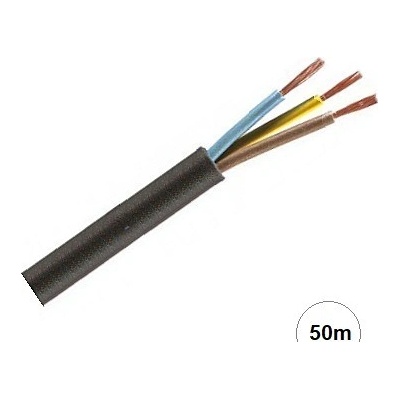 CGSG 3Gx1,5 Kabel gumový H05RR-F 3x1,5 mm, délka 50 m