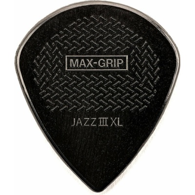 Dunlop 581PXLS MAX-GRIP JAZZ III XL STIFFO PICK 1.38MM - 6 ks