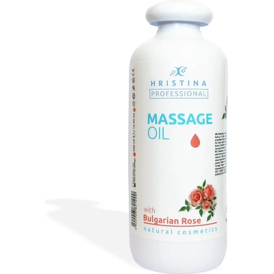 HRISTINA profesional Масажно олио Българска роза, 500мл