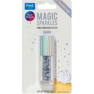 Jedlé glitry PME Silver (3 g)