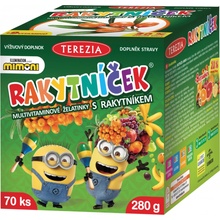 TEREZIA RAKYTNÍČEK Multivitaminové želatinky s rakytníkem MIMONI 70 ks 280 g