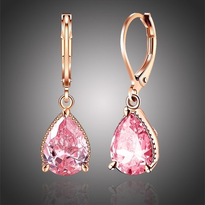 Éternelle náušnice Swarovski Elements Luren E-ED029-A růžová