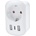 Solight PA03USA - Пътен адаптер за САЩ 230V 2x USB-A + 1x USB-C (SL1662)