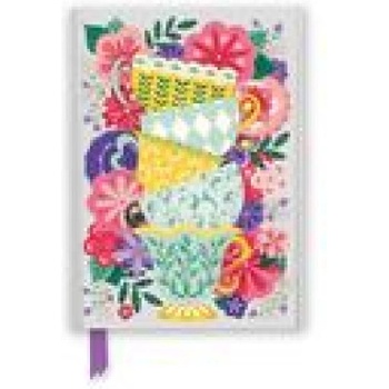 Flame Tree Publishing Jenny Zemanek: Teacups (Foiled Journal) | Flame Tree Publishing