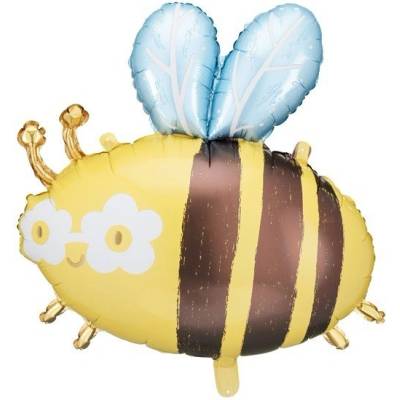 Party Deco Фолиев Балон Пчеличка, 63, 5х72 см (fb204)