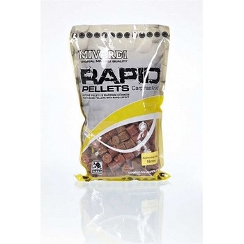 Mivardi Rapid pellets 1kg 16mm Výzutý Tonda