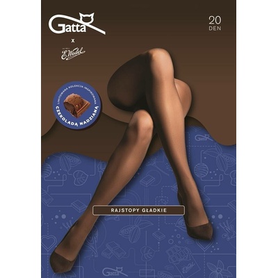 Gatta punčochové kalhoty Wedel 01 20 DEN chocolate
