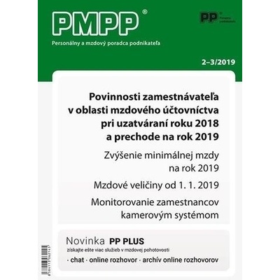Personálny a mzdový poradca podnikateľa 2,3-2019