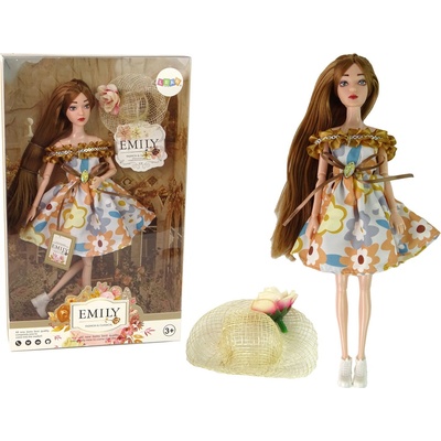 Lean Toys Emily jesenná červená čiapka do vlasov