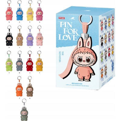 Přívěsek na klíče ORIGINÁLNÍ LABUBU PIN FOR LOVE N Z BLIND BOX ORIGINÁL 100%