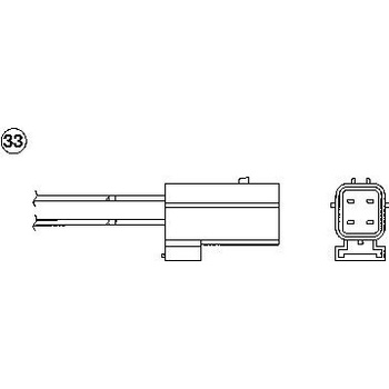 Lambda sonda NGK OZA527-E8