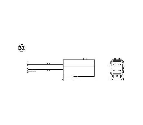 Lambda sonda NGK OZA527-E8