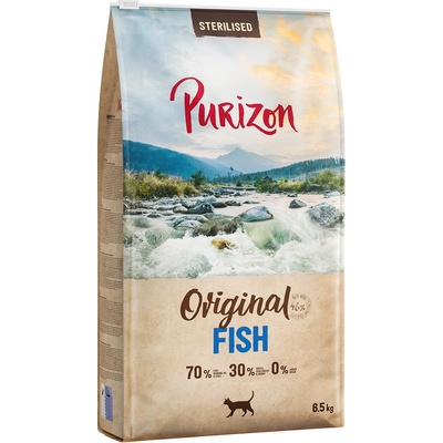 Purizon Sterilised Adult s ryboubez obilnín 2 x 6,5 kg