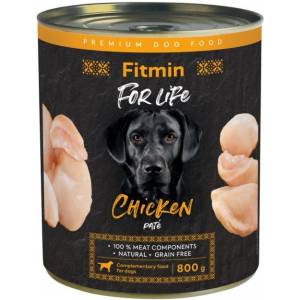 Fitmin Консерва Fitmin For Life CHICKEN пате 800 г