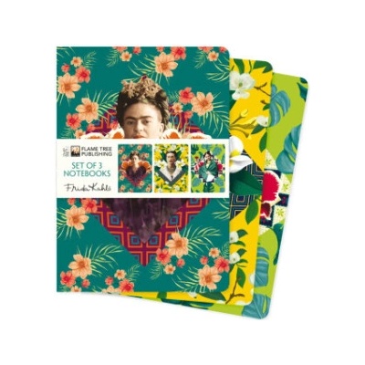 Flame Tree Publishing Frida Kahlo Set of 3 Standard Notebooks | Flame Tree Publishing