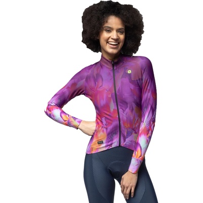 Alé PR-E Jardin W LS Jersey Violeta