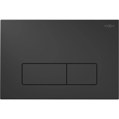 Mexen Fenix 13 бутон за промивка Slim, черен матов - 601303 (601303)