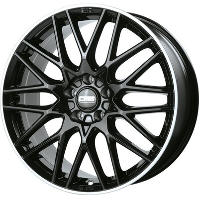 CMS C25 7x17 5x114,3 ET50 diamond rim black