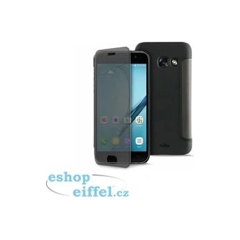 Pouzdro Puro s aktivním dotykovém flipem Sense Booklet Galaxy A5 2017 černé