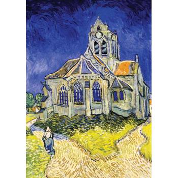 Art Puzzle - Puzzle Vincent van Gogh: Church - 1 000 piese