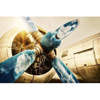 DIMEX ART s. r. o Флизелинов фототапет стар самолет 375 x 250 см