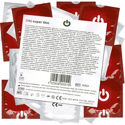 On) Bulk-Pack: Super Thin, 50 thin condoms