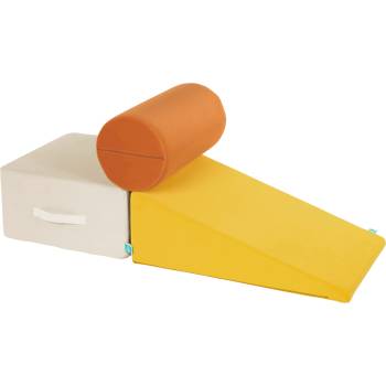 B. Toys Комплект от модулни форми от пяна B. Toys - Жълто-оранжев (BTBX2456)