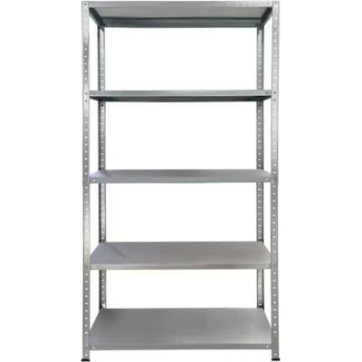 СТЕЛАЖ МЕТАЛЕН БОЛТОВ МОНТ. 5х65кг 195x100x40см ГАЛВАН (19510040565MEGL,954569)