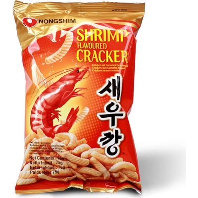 NONGSHIM Shrimp Cracker Krevetové Chipsy 75 g