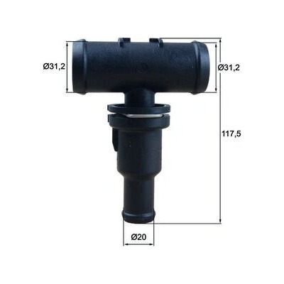 Termostat, chladivo MAHLE TH 53 75