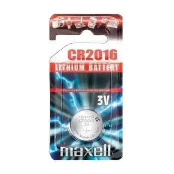 Image 1 of Maxell Бутонна литиева батерия maxell cr2016 3v (ml-bl-cr2016)
