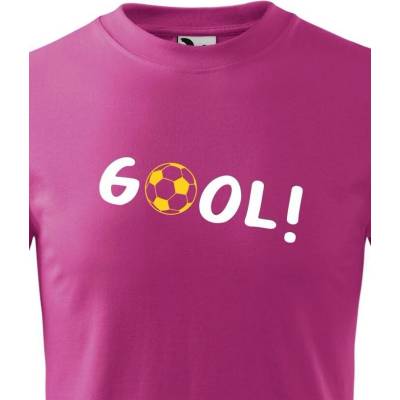 Dětské tričko Fotbal Gool PurpurováCanvas Dětské tričko Bezvatriko.cz 1562