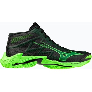 Mizuno Обувки за волейбол Mizuno Wave Lightning Elite Mid black/glowing apple/mandarin orange