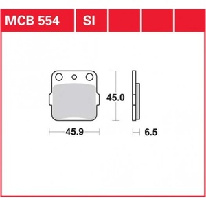  TRW MCB 554 SI (mcb554SI)