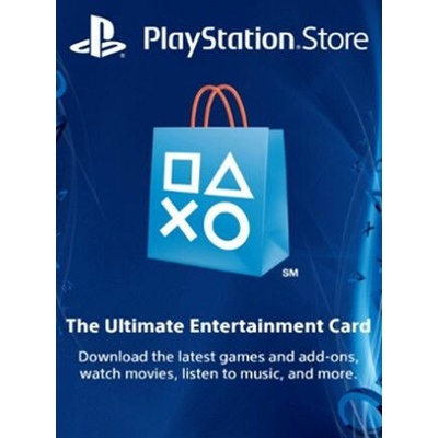 PlayStation dárková karta 1 300 Kč