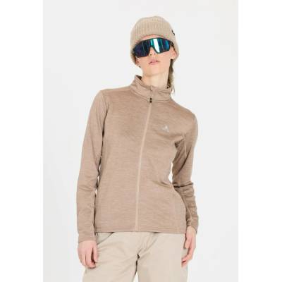 Whistler Juice Sweatshirt kaki krémová