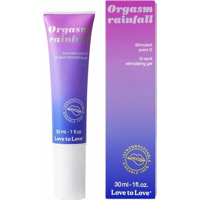 Love to Love Orgasm Rainfall G Spot Stimulating Gel 30 ml