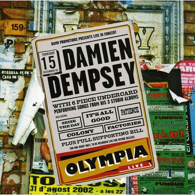 Live at the Olympia Damien Dempsey CD