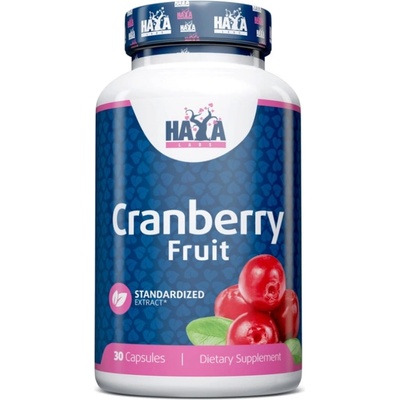 Haya Labs Cranberry Fruit, 800 mg, 30 капсули, Haya Labs