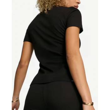 PUMA Her Cotton Tee Black