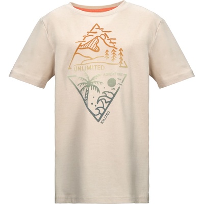 killtec Детска спортна тениска killtec Kid's Kos 137 Sport shirt - Hellzement - размер 176 (EU) (704-5854-0116)